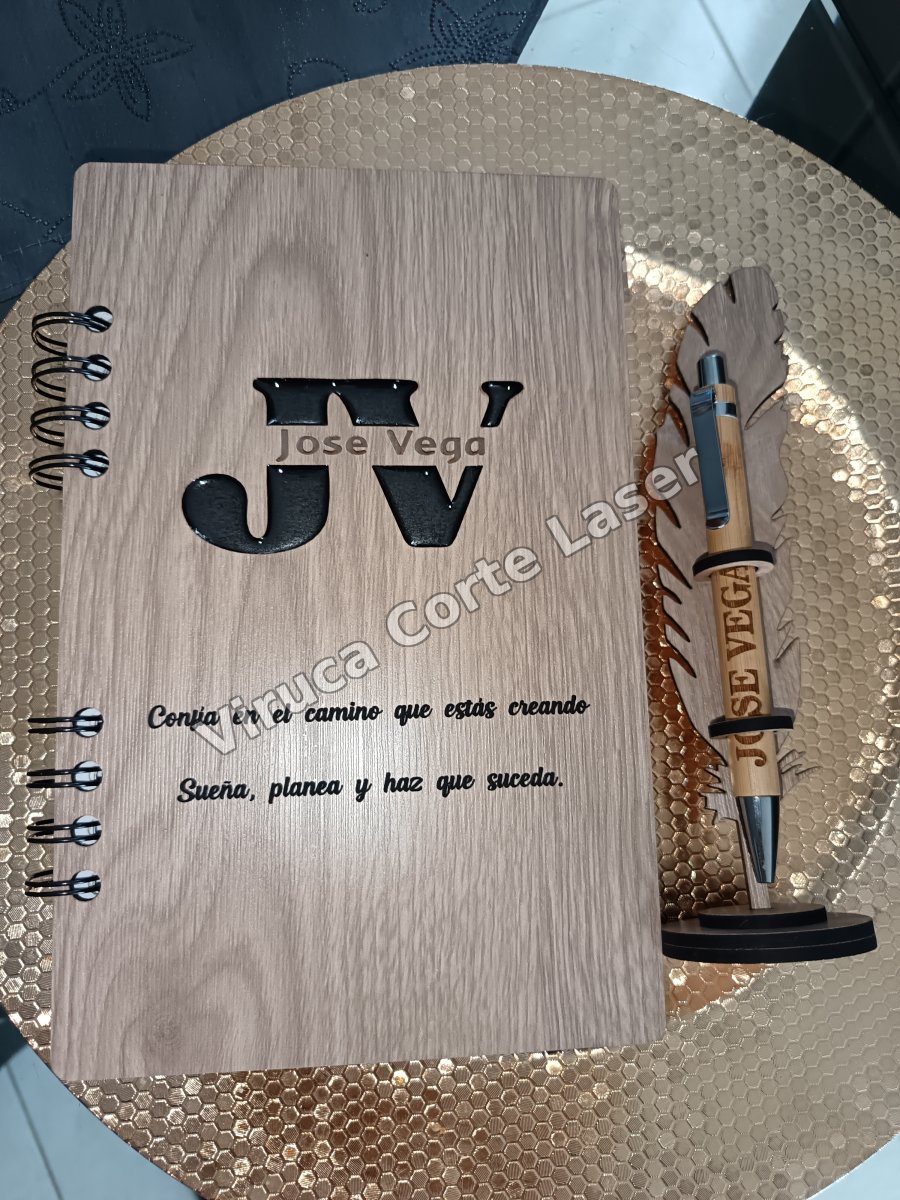 Agenda Mdf + Lapicero 013